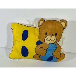 Zoophabets Plush Letter B Pillow Baby Bear Vintage 1995 Toy Soft 10.5” X 8”